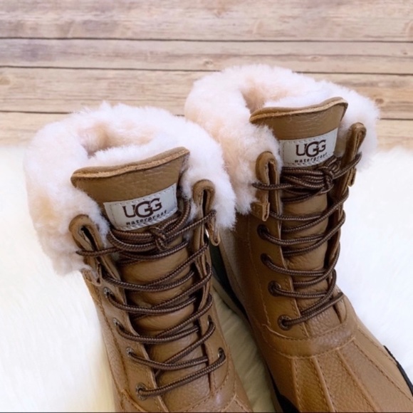 UGG Adirondack III Chestnut Waterproof Boots - Picture 6 of 10
